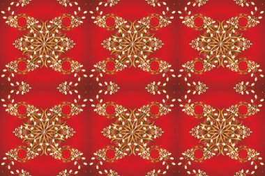 Raster. Kusursuz girdap şekli. Sonsuz bukle süsü. Çizim, karalama, kırmızı ve kahverengi renkleri karala. Tebrik kartları, düğün davetiyeleri, logo, kumaş baskısı için kullanılabilir. Basit bir şekilde.