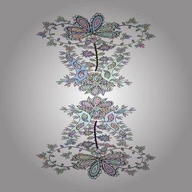 Güzel geçmiş. Şirin desenler çiziyor. Robot resimlerde, sabıka fotoğraflarında, bebek kıyafetlerinde, paket kutularında falan kullanılabilir. Güzel kumaş deseni çiz. Vektör - stok. Gri, nötr ve beyaz renkler.