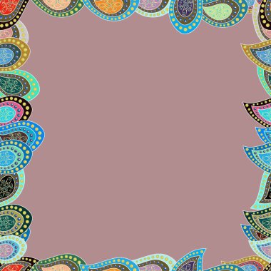 Yeşil, mavi ve renksiz. Vektör çizimi. Özet olarak güzel bir arka plan. Paket kağıdı için karalama deseni.