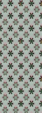 Çiçek desenli eskiz, yaz çiçekleri. Gri renkli çiçekler. Renkli Bahar Teması eskiz kalıbı. Düz Çiçek Elementleri Tasarımı.