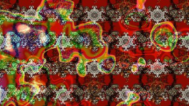 Güzel kumaş deseni. Güzel suluboya yaz çiçekleri deseni..