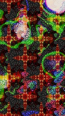 Raster deseni. Küçük çiçekte güzel bir çiçek deseni var. Çiçekli çiçek deseni, suluboya..