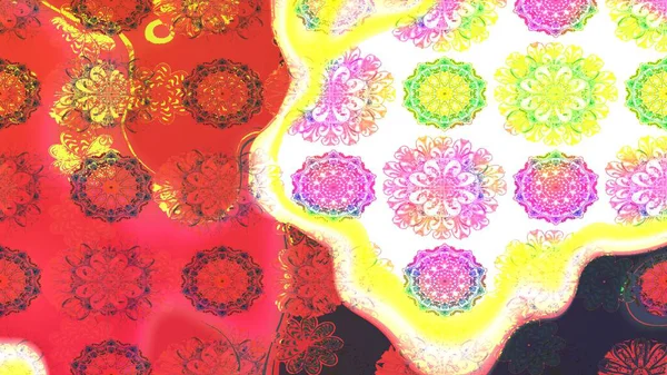 Moda baskıları için zarif bir şablon. Küçük renkli çiçekler. Çiçekli bahar çiçekleri. Motley illüstrasyonu. Küçük çiçekte şirin desenler.