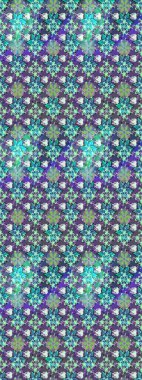 Çiçekli el çizimi çizimi deseni. Modern, menekşe rengi raster arka plan duvar kâğıdı çizimi, klasik çizgi, desenli desenli çiçekler, çiçekli süsler..