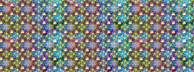 Modern çiçek arkaplanı. Parlak renkli çiçekleri olan ve mavi ve kahverengi renkli yaprakları olan harika bir çiçek deseni. Halk tarzı. Moda baskıları için zarif bir şablon.