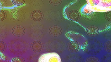 Suluboya çizim kalıbı. Dekorasyon ve tasarım için güzel bir desen. Eski model. Çiçeğin suluboya çizimlerinin mükemmel deseni. Moda baskısı. Raster illüstrasyonu.