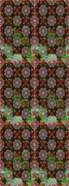 Ev dekorasyonu. Paisley baskı el çizilmiş elemanları. Fantezi çiçekler, doğal duvar kağıdı, çiçek dekorasyon kıvırcık illüstrasyon ile Dikişsiz desen.