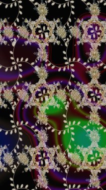 Düz Çiçek Elementleri Tasarımı. Siyah renkli çiçekler. Raster illüstrasyonu. Renkli Bahar Teması eskiz kalıbı. Çiçekli çiçek deseni, suluboya..