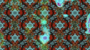 Etnik Mandala süsleme. Kullanılabilir Tekstil, tebrik kartı, boyama kitabı, telefon durumda yazdırma için. Raster kına dövme tarzı. Hint çiçek desenli madalyon desen.