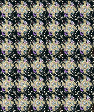 Ev dekoru. Paisley el çizimi elementler. Fantezi çiçekli eskiz deseni, doğal duvar kağıdı, çiçek desenli kıvrımlı illüstrasyon.