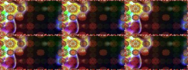 Yumuşak, bahar çiçekli arka plan. Çiçekli karalama şeklinde Raster çiçek deseni. Kahverengi ve gri renkte çiçekler.