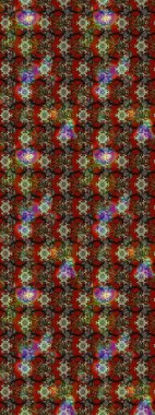 Nazik romantik baskı. Bahar mevsimi. Raster güzel bir çiçek deseni çizmiş. Tatil havası..