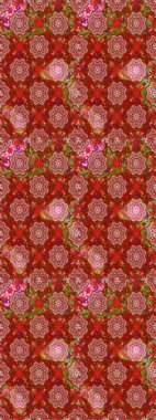 Moda baskıları için zarif bir şablon. Çiçekli yaz çiçekleri. Motley illüstrasyonu. Kusursuz. Küçük renkli çiçekler. Küçük çiçekte şirin desenler.