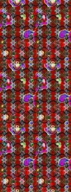 Kırmızı ve gri renkte çiçekler. Nazik, sevimli çiçek arkaplanı. Raster çiçek desenli ve çiçekli..