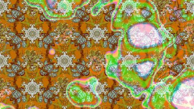 Simple cute pattern in small-scale flowers. Raster illustration. Floral sketch background for textile or book covers, manufacturing, wallpapers, print, gift wrap and scrapbooking.