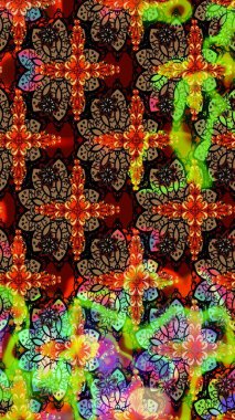 Raster - stok. Vadinin çiçekleri siyah ve kahverengi renklerde. Suluboya, elle çizilmiş. Taslak arkaplan deseni.