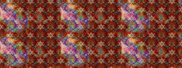 Çiçekli yumuşak bir eskiz şekli. Raster çiçekleri klasik tarzda çizilmiş. Kahverengi ve kırmızı renklerde bahar çiçekleri. Raster illüstrasyonu.