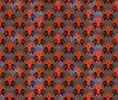 Düz Çiçek Elementleri Tasarımı. Renkli Bahar Teması eskiz kalıbı. Parlak arkaplan eskiz desenli çiçekli fantezi tasarımı.