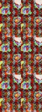 Çizim çiçek deseni duvar kağıdı, web sitesi arka planı, ambalaj kağıdı, davetiye, broşür, afiş veya web sitesi için kullanılabilir. Karalama elementleri. El çizimi Raster illüstrasyonu.