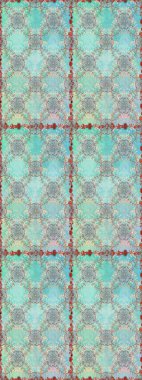 Tarafsız renklerde yaprakları olan yabani çiçekler. Kusursuz bir arka plan modeli. Raster illüstrasyonu. Suluboya, elle çizilmiş.