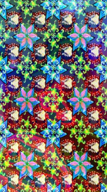 Sabıka fotoğraflarında, bebek kıyafetlerinde, duvar kâğıtlarında, paket kutularında falan kullanılabilir. Zarif, parlak ve eskiz mavi ve yeşil çiçek desenli tasarım. Raster..