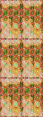 Raster oryantal süs. Kusursuz altın desen. Turuncu ve kahverengi renklerde altın desenli altın elementler.