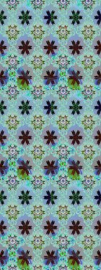 Moda baskıları için zarif bir şablon. Motley illüstrasyonu. Küçük çiçekte güzel bir desen. Çiçekli bahar çiçekleri. Küçük renkli çiçekler..