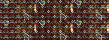 Küçük çiçekteki sevimli çiçek deseni. Raster illüstrasyonu. Tony 'nin kumaş kalıbını çiz. Modaya uygun kumaş deseni.