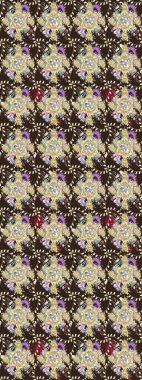 Gri renklerde. Anti-stres için soyut örnek sayfası. Raster illüstrasyonu.