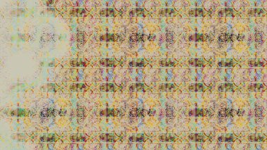 Tarafsız ve bej renkli kıvırcık çiçekler nötr ve bej renklerde şekillenir. Klasik çiçek tasarımı elementleri. Raster illüstrasyonu.