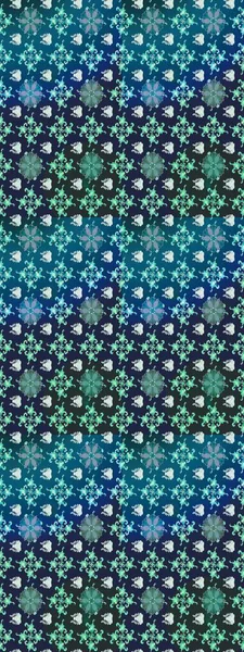 Suluboya tarzında mavi renkli çiçekler. Çiçek izi. Suluboya çizim deseni.