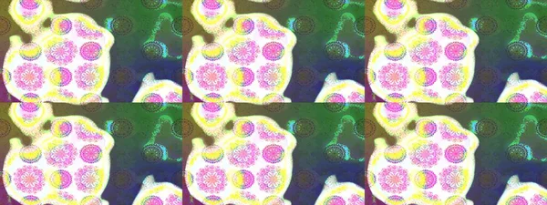 Botanik çizim kalıbı. Raster deseni. Suluboya etkisi. Organik elementler.