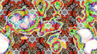 Çiçek arkaplanlı soyut zarafet eskiz deseni. Raster Güzel kumaş deseni.