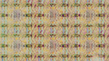 Renkli Bahar Teması eskiz kalıbı. Asya tekstil tarzında. Çiçek desenli çizim. Raster illüstrasyonu. Çiçekler bej ve nötr renklerde. Düz Çiçek Elementleri Tasarımı.