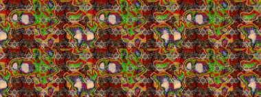 Raster Illustrasyon 'daki Çiçek Deseni' nin son moda çizimi. Güzel kumaş deseni. Renkli Yaz Temalı eskiz kalıbı. Düz Çiçek Elementleri Tasarımı.