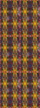 Elle çizilmiş çiçek desenli Raster çizimi. Çocuksu tasarım. Kahverengi arka planda. Tekstil, kumaş, ambalaj, hatıra defteri için güzel çiçek arkaplanı..