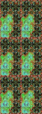 Doğu tarzı arabesk tarzında altın elementler. Kusursuz altın desenli bukleler. Yeşil ve kahverengi renklerde pürüzsüz desen. Raster altın pürüzsüz desen.