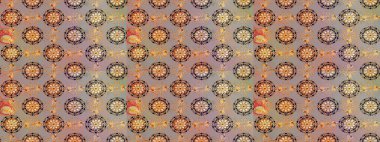 Modern stil dokusu. Çiçek desenli raster, bej ve gri çizgi grafik deseni soyut raster arkaplanı.