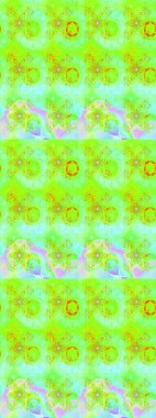 Parlak renkli çiçekli ve yeşil yapraklı harika bir çiçek deseni. Halk tarzı. Modern çiçek arkaplanı. Moda baskıları için zarif bir şablon.