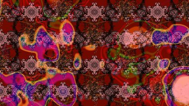 Raster kına dövme tarzı. Etnik Mandala süsleme. Kullanılabilir Tekstil, tebrik kartı, boyama kitabı, telefon durumda yazdırma için. Hint çiçek desenli madalyon desen.