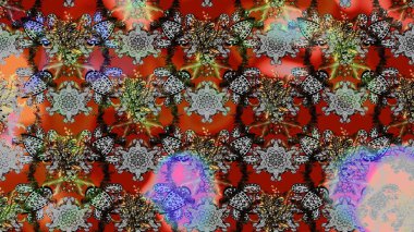 Çiçek izi. Suluboya çizim kalıbı. Suluboya tarzında gri ve kahverengi renkte çiçekler.