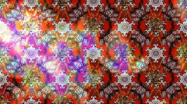 Kahverengi ve nötr arkaplanda. Çocuksu tasarım. Tekstil, kumaş, ambalaj, hatıra defteri için hoş bir çiçek arkaplanı. Elle çizilmiş karalama çiçekleri ile Raster çizim deseni.