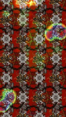 Tebrik kartı geçmişi, boyama kitabı, arkaplan ve tekstil için kullanılabilir. Sınır Kızılderili çiçekli paisley patten. Etnik Mandala havlusu. Raster Henna tarzı. Taslak süsleme izi.