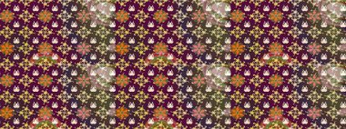 Yatak çarşafları, ceket, paket tasarımı, kumaş ve moda kavramları için tekstil baskısı. Çiçekleri, deniz kabukları, mandalaları ve suluboya efektleriyle donanma geçmişi. Çizim kalıbı etnik tasarım.