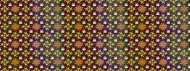 Raster kına dövme tarzı. Hint çiçek desenli madalyon desen. Etnik Mandala süsleme. Tekstil, tebrik kartı, boyama kitabı, telefon durumda yazdırma için kullanılabilir.