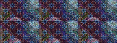 Raster illüstrasyonu. Şatafatlı bahar bahçesi dokusu. Flower eskiz arka planı. Çiçek deseni.