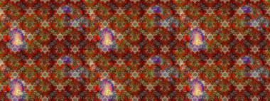 Eskiz modeli etnik tasarım. Çiçekleri, deniz kabukları, mandalaları ve suluboya efektleriyle donanma geçmişi. Yatak çarşafları, ceket, paket tasarımı, kumaş ve moda kavramları için tekstil baskısı.