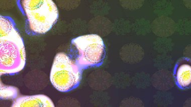 Tony 'nin kumaş kalıbını çiz. Raster illüstrasyonu. Modaya uygun kumaş deseni. Küçük çiçekte sevimli çiçek deseni var..