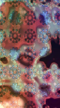 Raster çiçek izi. Raster Yumuşak kumaş deseni. Çiçek rengi eskiz deseni. Klasik taslak çizimi.