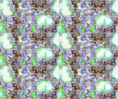 Raster illüstrasyonu. Küçük çiçekteki sevimli çiçek deseni. Güzel karalamalı çiçek desenli çizim. Güzel kumaş deseni.